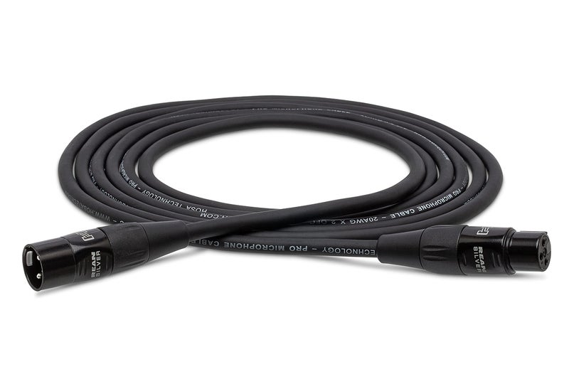 Hosa HMIC-015 Pro Microphone Cable, REAN XLR3F to XLR3M, 15 Feet - Image 5
